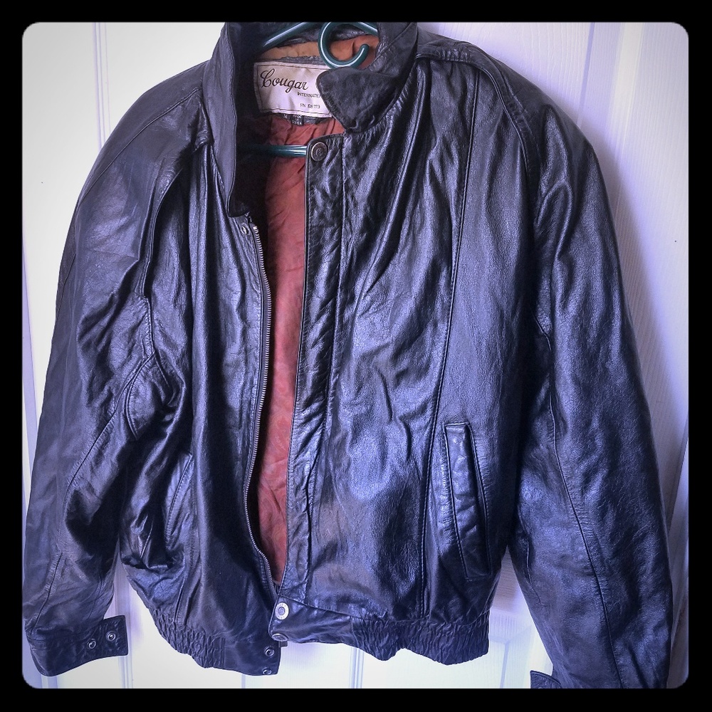 Heavyweight Leather Coat
